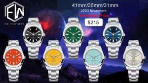 Holesale Price Rice acactory umuminous atatch 3186/3135/3230 Mosv904L teteel atatches Men Rist uxury - Product Image 6