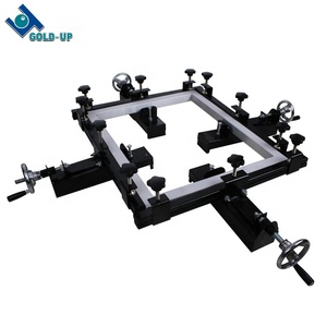 Thượng Hải vàng-up của tay màn hình cáng lụa Màn hình in ấn lưới kéo dài máy với đồng bằng dệt loại - Product Image 4