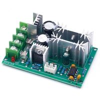 Contrôleur de vitesse de moteur PWM haute puissance 20A, régulateur de tension 10-60V, module de commande de moteur