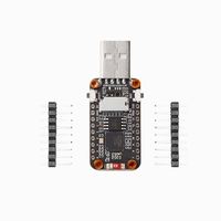 Papan pengembangan ESP32-S3 modul Display LCD 1.47 inci LVGL USB Slot kartu SD