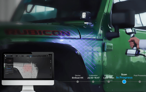 Escáner Láser Shining3d Einscan HX, Escáner Portátil para Ingeniería, Repuestos de Automóviles, Router CNC, Máquina de Tallado de Madera - Product Image 3