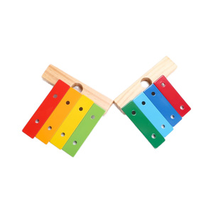 DEATS QP-004 8-teiliges Metallplatten-Set im Cartoon-Stil, Lernspielzeug mit Schlüsselnoten, Klangplatten aus Aluminiumlegierung, Klaviernoten - Product Image 5