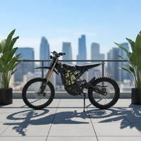 Moto tout-terrain électrique haute performance Sur Ron Light Bee X 2026, noir, vert, violet, Dirt Bike