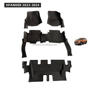 Alfombrillas <span class=keywords><strong>de</strong></span> Coche Moldeadas <span class=keywords><strong>de</strong></span> TPE, Alfombrilla <span class=keywords><strong>de</strong></span> Coche con Diseño Antideslizante e Impermeable sin Olor para XPANDER 2023-2024, Mejor <span class=keywords><strong>Precio</strong></span> - Product Image 1