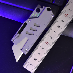 Couteau utilitaire en titane CIEUIS Lame SK5 Multifonctionnel EDC Coupe-papier Couteau utilitaire pour outil de plein air - Product Image 3