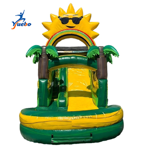 Toboggan Gonflable Double avec Trampoline et <span class=keywords><strong>Piscine</strong></span> pour Enfants – Idéal pour Jardin et Extérieur - Product Image 1