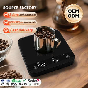 Thiết Kế Mới Có Thể Sạc Lại <span class=keywords><strong>Mini</strong></span> Cà Phê Quy Mô Với Bộ Đếm Thời Gian Espresso 3Kg/0.1G Chính Xác Quy Mô Cho Đổ Hơn - Product Image 1