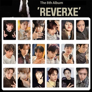 6ชิ้น/เซ็ต iodls อัลบั้มใหม่โฟโต้การ์ดแบบสองด้านความละเอียดสูง Reverxe HD การ์ดโลโมมันวาวสองด้าน Baekhyun Chanieol Suho Kai Sehun <span class=keywords><strong>Xiumin</strong></span> โปสการ์ด - Product Image 2