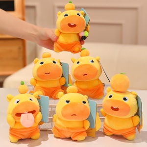 Peluche Capybara Lulu authentique en coton PP super doux, poupée, célébrité d'Internet TikTok, cadeau de Noël le plus vendu - Product Image 3