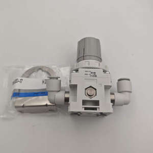 Soporte de Regulador de Válvula Reductora de Presión de Vacío de Precisión Original-SMC IRV20-LC10 P601020-17 - Product Image 4