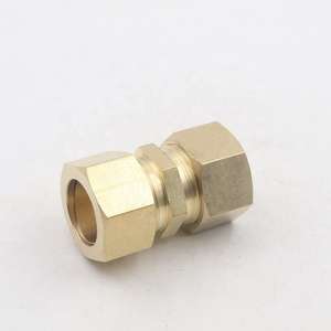 Service de fabrication CNC personnalisé, insert en laiton, raccord rapide pneumatique pour tuyau PEX, manchon de tube, embout pour tuyau hydraulique - Product Image 1