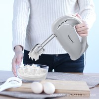 Batteur à œufs multifonctionnel automatique RSC, robuste, 5 vitesses, mélangeur à pâte électrique, moulin à main, machine universelle en cuivre pur
