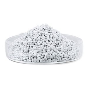 High Impact Resistance PC <b>ABS</b> Granules Injection Molding Grade White Granular Plastic Material - Product Image 1