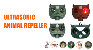 OMNI CATCH Modes d'installation faciles <span class=keywords><strong>Alarme</strong></span> réglable Led clignotante Répulsif à ultrasons pour animaux nuisibles à énergie solaire - Product Image 3