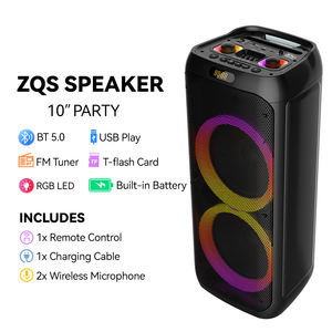 SING-E ZQS10209 Altavoz <span class=keywords><strong>Karaoke</strong></span> Inalámbrico Portátil Mini RGB BT para Uso <span class=keywords><strong>en</strong></span> el Hogar y con Teléfonos Móviles, con Carga Eléctrica - Product Image 2