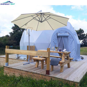 Tente dôme géodésique de luxe pour le glamping tente sphérique préfabriquée extérieure hôtel jardin événement éco abri de glamping - Product Image 6