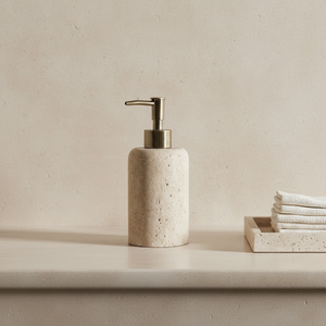 <span class=keywords><strong>Set</strong></span> da <span class=keywords><strong>Bagno</strong></span> di Lusso in Resina Gialla, 5 Pezzi, Dispenser Sapone Effetto Marmo Satinato, <span class=keywords><strong>Set</strong></span> <span class=keywords><strong>Accessori</strong></span> <span class=keywords><strong>Bagno</strong></span> in Poliresina per Arredamento Casa - Product Image 5