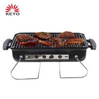Barbecue portable en acier inoxydable pour balcon extérieur, vente en gros
