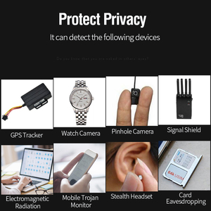 Máy Dò Lỗi Máy Dò Tín Hiệu RF Máy Quay Ẩn Chống Gián Điệp Máy Dò Tín Hiệu Không Dây Máy Dò GPS Lỗi RF Máy Dò Chống Nhiễu - Product Image 4