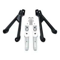 DF MOTO Repose-pieds arrière en aluminium pour passager et repose-pieds pour M1000RR 2020-2024/S1000RR 2019-2024 - Rétrofit/Amélioration Nouveau