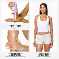 Loción Autobronceadora Gradual OEM/ODM, Hidratante, Iluminadora, Sin Rayas, Sin Olor a Bronceado, Vegana, 250 ml, Autobronceador Facial