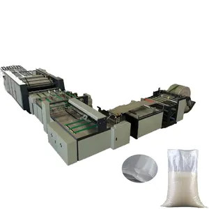Máquina para fabricar bolsas de 50kg PP, piezas de rafia, impresora, máquina para fabricar bolsas de plástico, lado industrial de Pakistán
