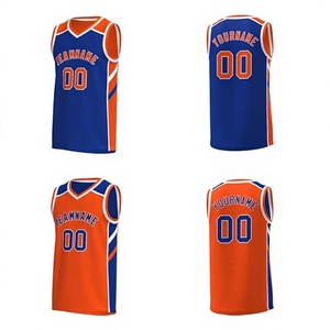 Camiseta de Baloncesto Personalizada 100% Poliéster Sublimado Cuello en V Sin Mangas Impresión de Nombre y Número del Equipo Unisex Adulto Todas las Temporadas - Product Image 5