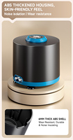 Pompe à air pour aquarium à diaphragme ultra-silencieuse, absorbant les chocs, à économie d'énergie, pour aquarium de chambre, de bureau et de salon