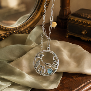 <b>Leaf</b> Shape Pendant <b>Necklace</b> Simple Design <b>Necklace</b> for Women Daily Wear - Product Image 5