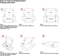 Boîte d'emballage cadeau en carton pour avion, boîte d'expédition express postale, boîte d'emballage pour vêtements, boîte en papier personnalisée, boîte à chapeau cadeau