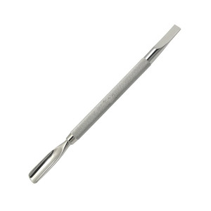 Pousse-cuticules double tranchant en acier inoxydable, outil de manucure pour le nettoyage des ongles et l'élimination des peaux mortes par Hexa Care - Product Image 2