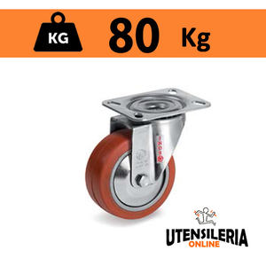 ล้อยางซิลิโคน72GS หมุนได้80กก. รองรับการหมุน nlx - Product Image 1