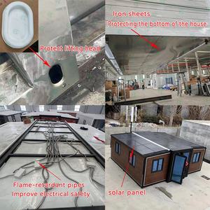 <span class=keywords><strong>Casa</strong></span> del contenitore di due piani con la scala esterna case portatili prefabbricate costruire <span class=keywords><strong>casa</strong></span> modulare 20ft contenitore ufficio per la vendita - Product Image 3