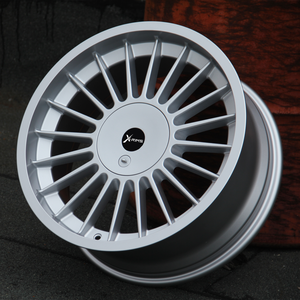 ล้อแม็กซ์ X-RIMS 18x8 ขอบ 5x120 ลายหลายก้าน สีเงิน ET30 สำหรับ BMW ซีรีส์ 5 และ Mercedes E-Class - Product Image 4