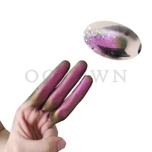 Chameleon pigment powder color shifting pigment used in nail art body art eye shadow car spray cup coating paint