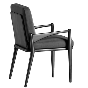 Collezione di <span class=keywords><strong>Sedie</strong></span> da Pranzo <span class=keywords><strong>in</strong></span> Stile Moderno VL per Caffè e Hotel, <span class=keywords><strong>Sedie</strong></span> <span class=keywords><strong>Ergonomiche</strong></span> <span class=keywords><strong>in</strong></span> <span class=keywords><strong>Legno</strong></span> Massello con Cuscini <span class=keywords><strong>in</strong></span> Tessuto - Product Image 6