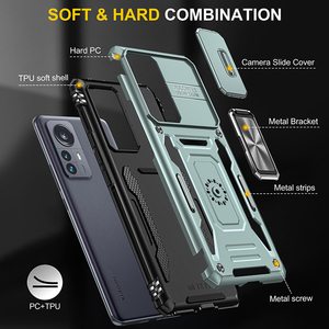 Custodia per telefono antigraffio per Redmi Note 13 pro 13C custodia protettiva sottile con protezione per fotocamera per <span class=keywords><strong>xiaomi</strong></span> 12 pro + 5G po F5 - Product Image 6