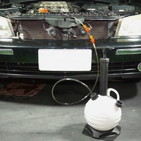 Pompe à vide pour changement d'huile manuelle de 6 litres, extracteur de fluide, pompe à huile, extracteur