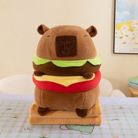 Vente en gros Nouveau produit Capybara Cartoon Plush Toy Climatiseur Quilt Doll Summer Sleeping Blanket Bear Type