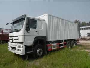 Dijual kotak kargo Van SINOTRUK HOWO 6x4 yang dipakai tugas ringan - Product Image 6