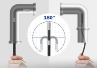 Analizador de Motor YISHUN YHT408B, Cámara de Inspección de Depósitos de Carbono para Reparación de Automóviles, Pantalla LED USB, Herramienta de Diagnóstico Práctica de 5-12V