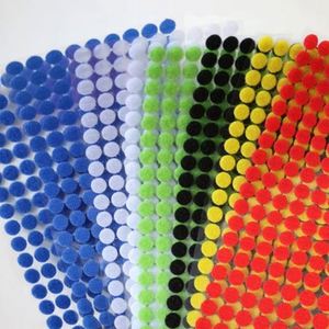 Boucles auto-adhésives en nylon à points Velcro, Velcros personnalisés à pois, Velcros à points de taille personnalisée, boucles adhésives de diamètre [X] mm - Product Image 3