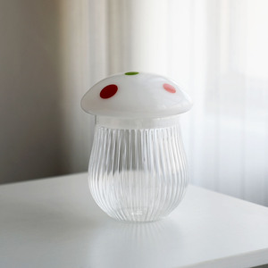 Tarro de almacenamiento de vidrio de borosilicato alto para Cocina Para medusas Mushroom Hotel/Cafe <span class=keywords><strong>Display</strong></span> - Product Image 2