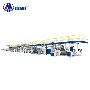 Linea di produzione di cartone ondulato linea automatica di produzione di cartone ondulato a 2 strati/linea di confezionamento - Product Image 1