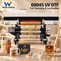 Machine d'impression UV DTF Wolunda pour l'estampage à chaud sur verre et le transfert de logos sur gobelets métalliques
