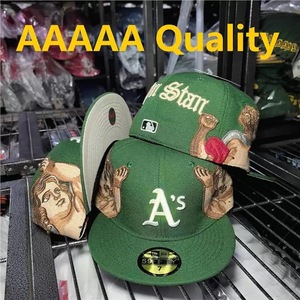 <span class=keywords><strong>Gorra</strong></span> de Béisbol Ajustada de Calidad 5A, Estilo Jon Stan, con Bordado de Músculos, para Coleccionistas de Streetwear - Product Image 4