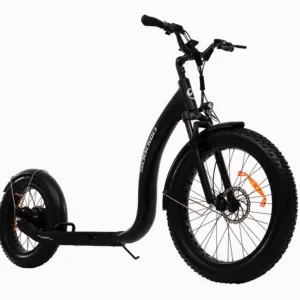 SOBOWO High Power 48V Battery unfoldable escooter 26inch front 20inch rear Fat Tyre 12.8ah LG 500 750 Watts Electric Scooter