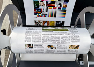 Factory Direct PP PET <strong>Film</strong> Printing Roll to Roll Label <strong>Printer</strong> Digital <strong>One</strong> Way <strong>Printer</strong> - Product Image 2