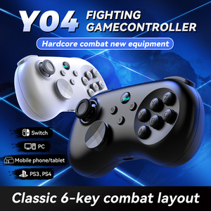 Ultimo Modello Y04 Joystick Hall Controller Professionale per Giochi di Combattimento Compatibile con <span class=keywords><strong>Switch</strong></span> e PS4 - Product Image 1