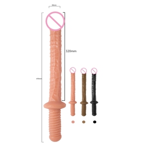 34cm Lager Soft PVC Dildo Spielzeug <span class=keywords><strong>Sex</strong></span> Adult Big Realistic Dildo Saugnapf Massage gerät Riesige 13 Zoll Penis Mann Dildo für Frauen <span class=keywords><strong>Vagina</strong></span> - Product Image 4